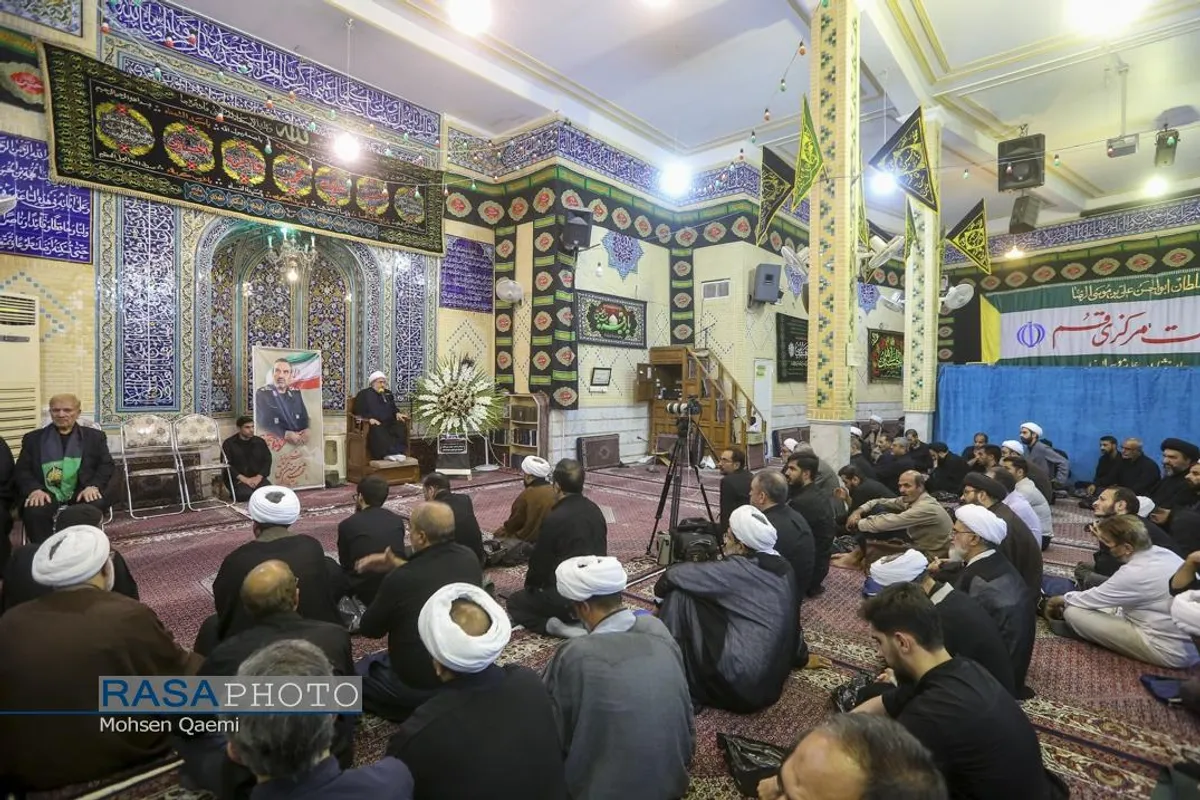 مراسم بزرگداشت سرلشکر شهید حاج حسن محققی در قم