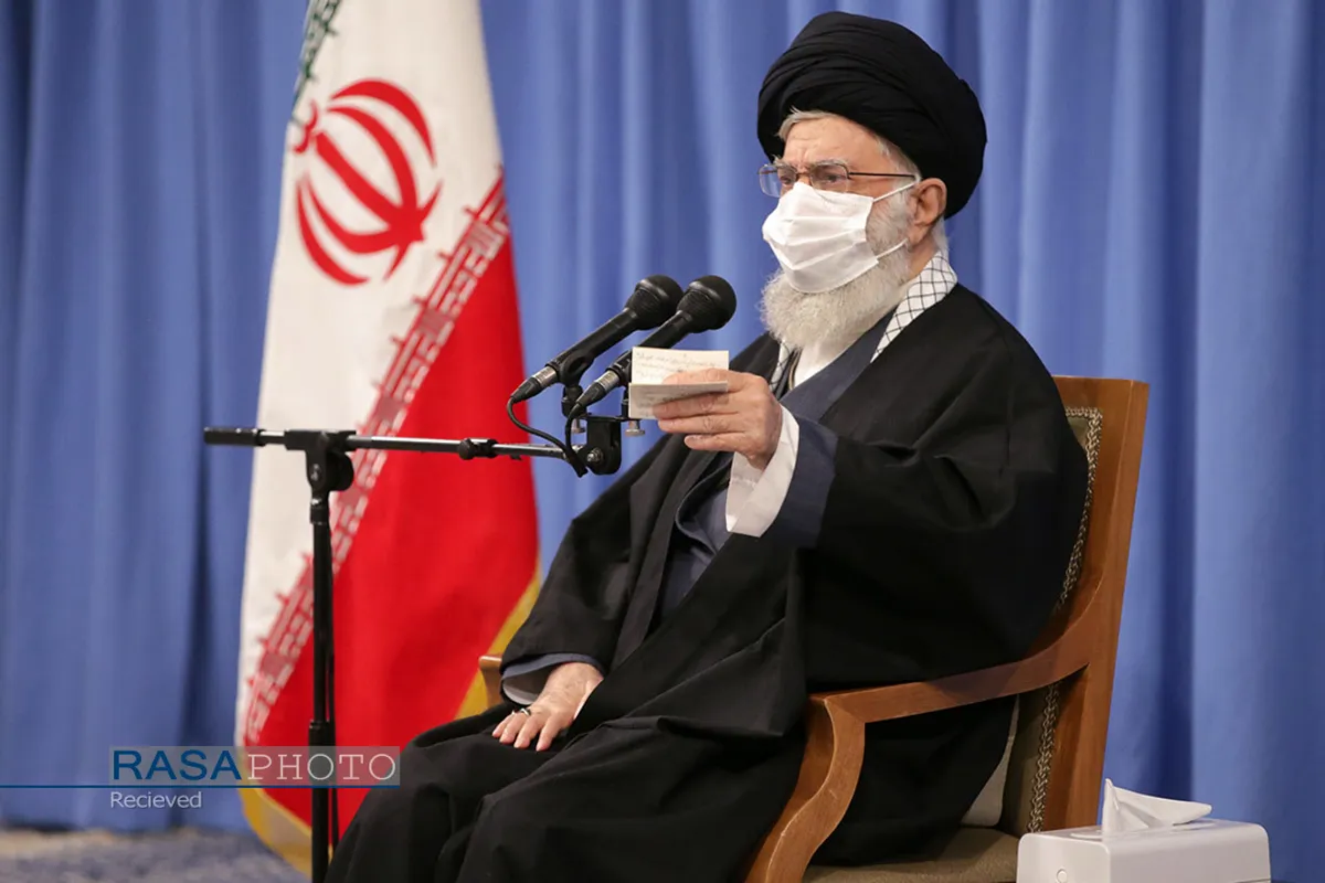دیدار دست&zwnj;اندرکاران مراسم سالگرد شهادت حاج قاسم سلیمانی با رهبر انقلاب
