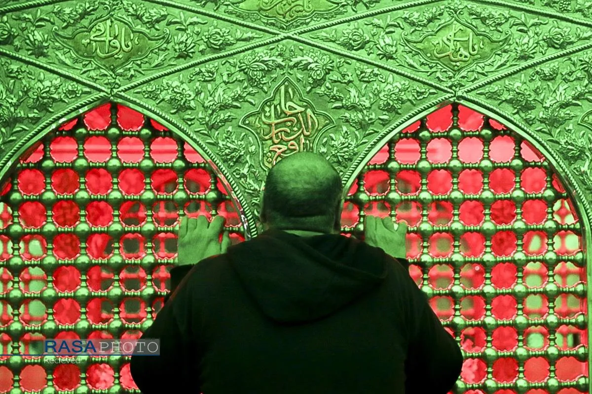 عزاداری شب شهادت حضرت امام هادی (علیه&zwnj;السلام) در حرم امامزاده موسی مبرقع قم