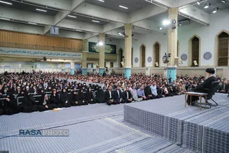 دیدار رمضانی دانشجویان با رهبر معظم انقلاب اسلامی