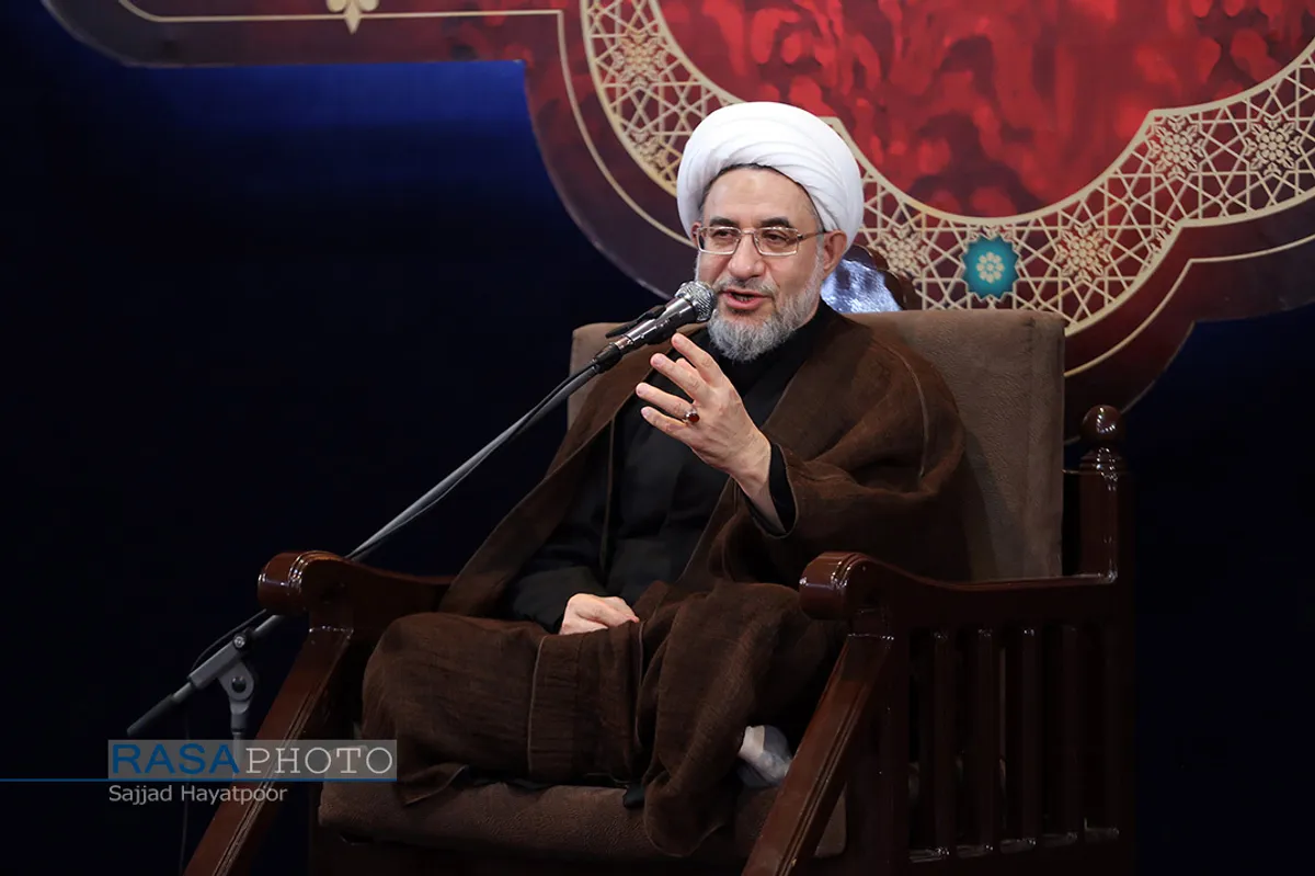 عزاداری شب چهارم محرم در حسینیه شهداء قم با سخنرانی آیت الله اراکی