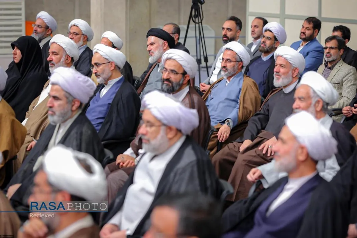دیدار اعضای ستاد برگزاری کنگره بین&zwnj;المللی بزرگداشت علامه طباطبائی با رهبر انقلاب