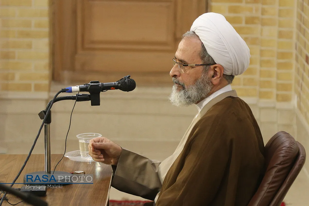 آیت الله اعرافی مدیر حوزه علمیه کشور | مراسم تکریم و معارفه مدیر حوزه&zwnj;های علمیه استان قزوین