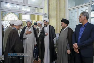 مراسم بزرگداشت شهدای عدالت و حجت الاسلام نیری در قم