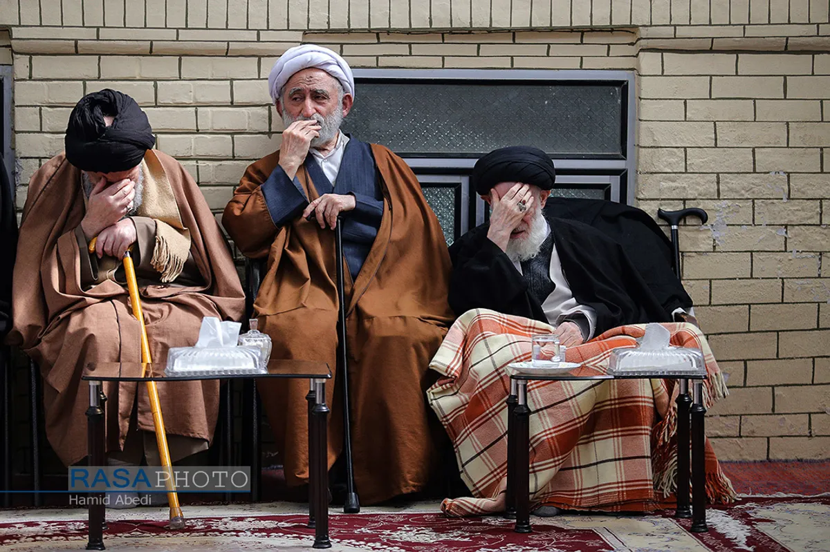 عزاداری سالروز شهادت حضرت امام هادی (علیه السلام) در بیت حضرت آیت الله شبیری زنجانی