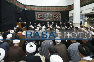 گرامیداشت رهبر شهید انقلاب در بیت حضرت آیت الله نوری همدانی