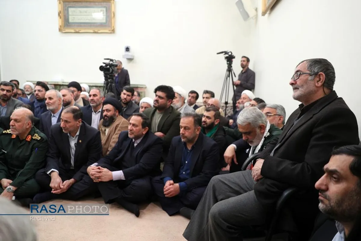 دیدار دست&zwnj;اندرکاران برگزاری کنگره شهدای کاشان با رهبر انقلاب