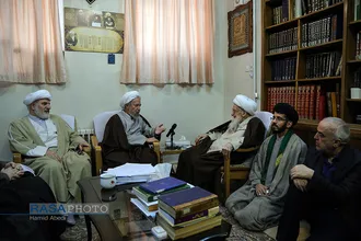 دیدار&zwnj;های ریاست سازمان فرهنگی آستان قدس رضوی با مراجع معظم تقلید