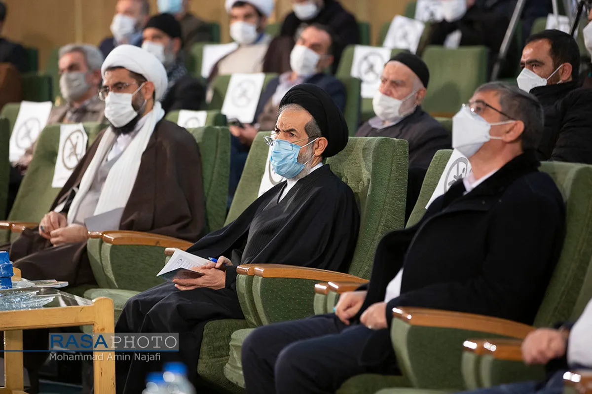مراسم بزرگداشت مرحوم آیت الله سید رضا فاضلیان&lrm; در همدان