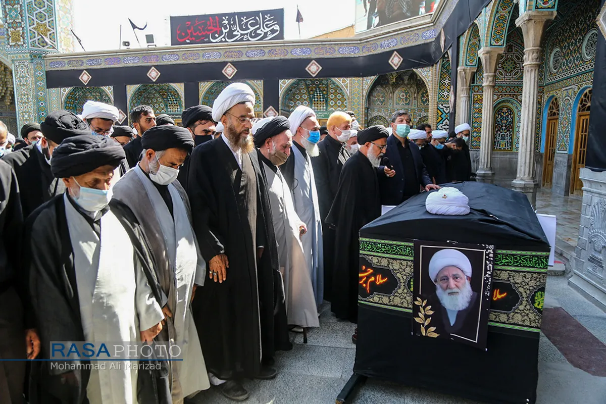 تشییع پیکر آیت&zwnj;الله شریفی اشکوری