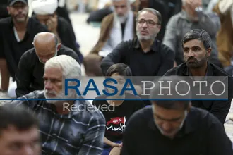 بزرگداشت رهبر شهید انقلاب از سوی آیت&zwnj;الله مکارم شیرازی در حرم مطهر
