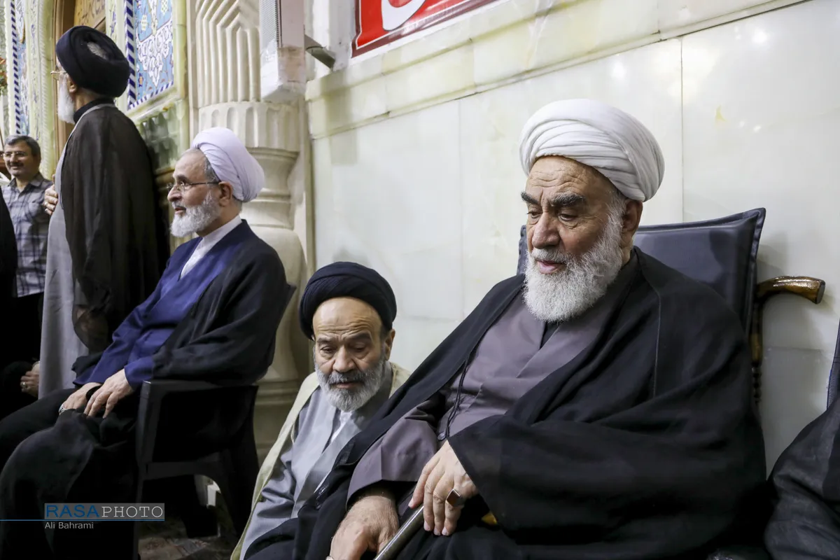 مراسم بزرگداشت چهلم تشییع و تدفین &laquo;آقای شهید ایران&raquo; در قم
