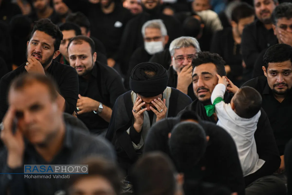 عزاداری روز هفتم محرم ۱۴۴۴ در هیئت کف العباس (ع) قم