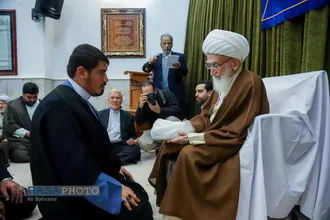 جشن روز نیمه شعبان و عمامه&zwnj;&zwnj;گذاری طلاب
