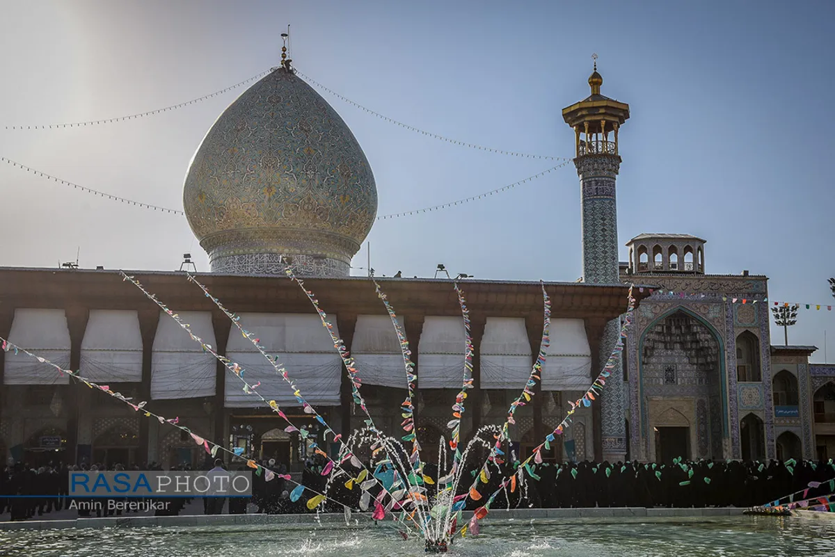مراسم روز گرامیداشت حضرت احمد بن موسی الکاظم (ع) در شیراز&lrm;