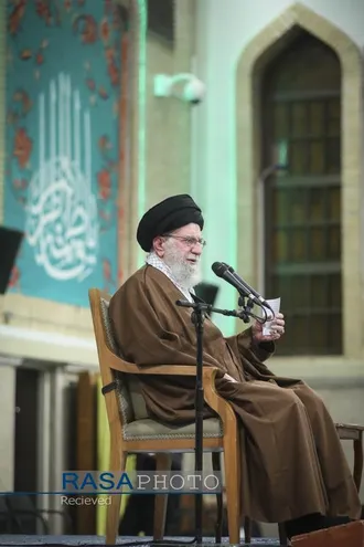 مراسم جشن میلاد حضرت صدیقه طاهره فاطمه زهرا (سلام&zwnj;الله&zwnj;علیها) با حضور رهبر انقلاب