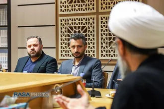 حضور اهالی رسانه استان در دفتر حزب&zwnj;الله لبنان در قم