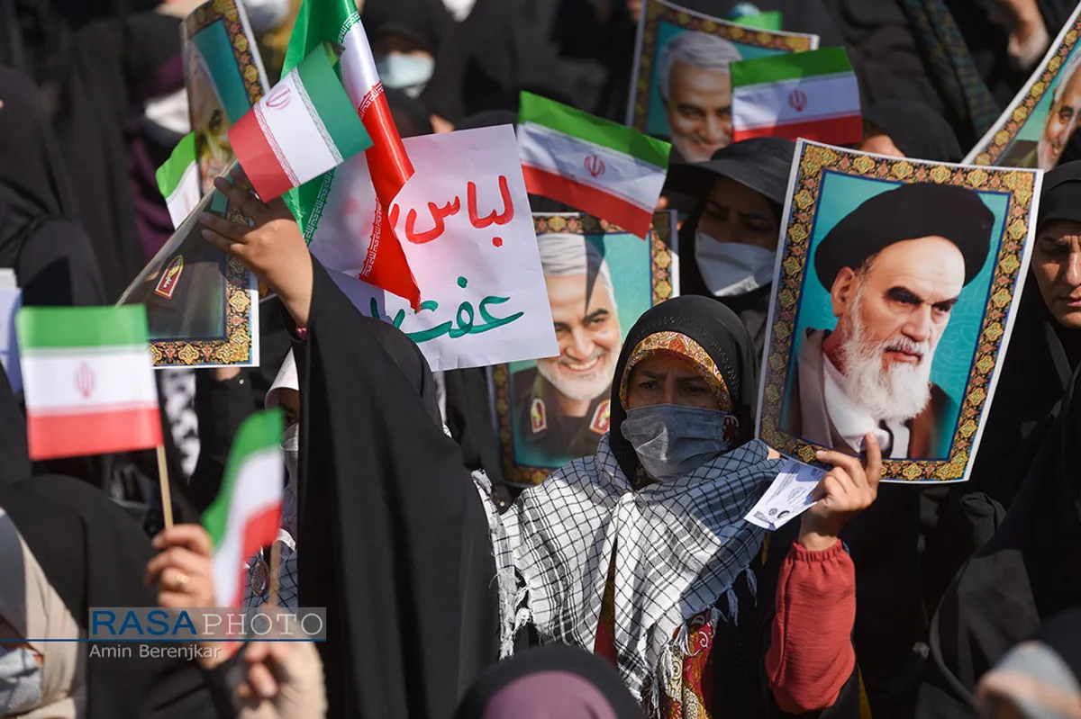 راهپیمایی "بانوان فاطمی" در شیراز