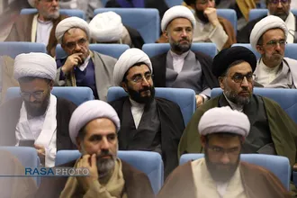 افتتاحییه کمیسیون&zwnj;های سیزدهمین اجلاسیه جامعه مدرسین حوزه علمیه با علما بلاد