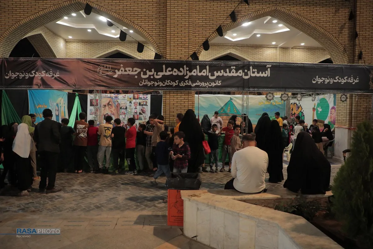 حال و هوای آستان امامزاده موسی مبرقع در ایام ارتحال ایشان