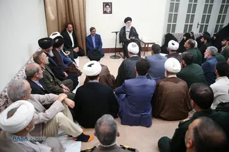 دیدار اعضای ستاد برگزاری کنگره&zwnj; بین&zwnj;المللی شهدای مقاومت و مدافع حرم با رهبر معظم انقلاب