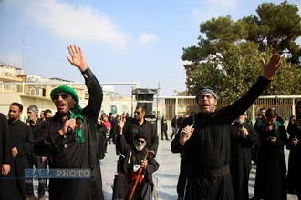 عزاداری روز شهادت حضرت صدیقه کبری (سلام&zwnj;الله&zwnj;علیها) در قم