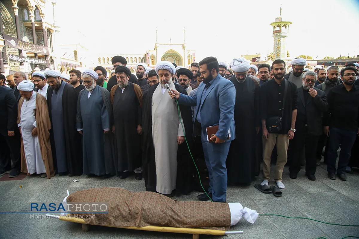 تشییع حجت الاسلام والمسلمین شیخ خلیل ساحوری
