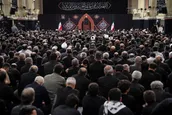 مراسم شام غریبان حسینی در حسینیه امام خمینی برگزار شد