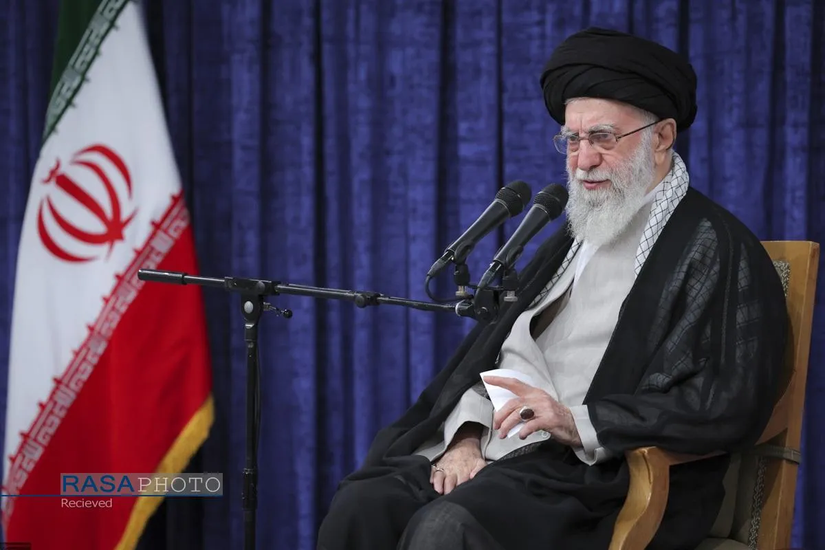رهبر بزرگ آزادی خواهان جهان حضرت آیت&zwnj;الله&zwnj;العظمی خامنه ای به ملکوت اعلی پیوست