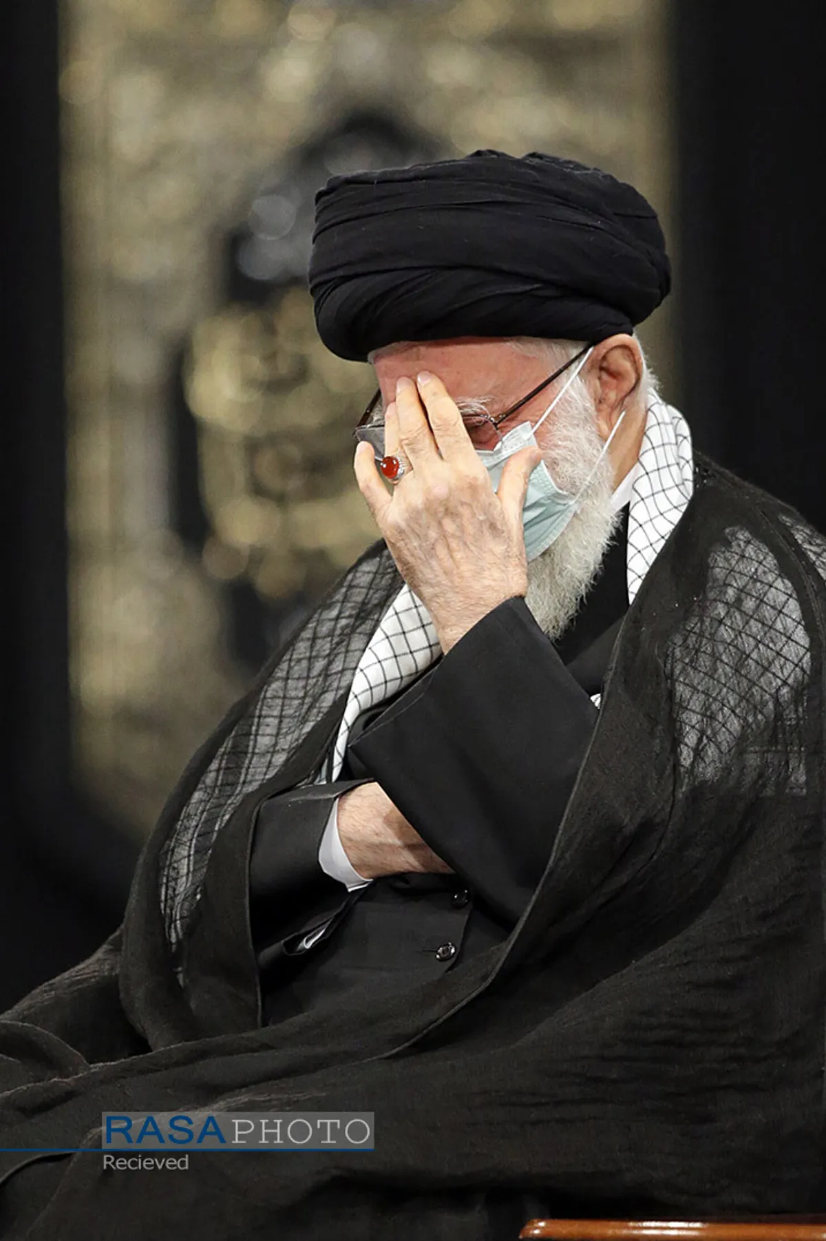 آخرین شب مراسم عزاداری حضرت اباعبدالله الحسین (علیه&zwnj;السلام) با حضور رهبر انقلاب