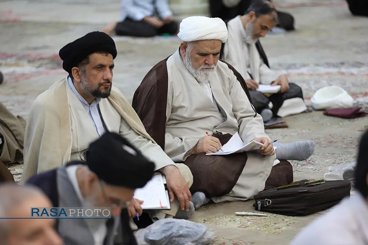 جلسه درس خارج فقه قضا و شهادت حضرت آیت الله جوادی آملی