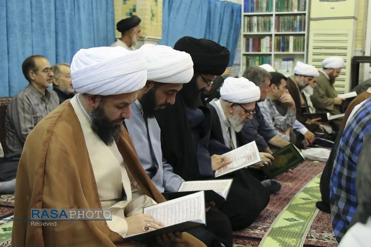 مراسم چهلمین روز درگذشت حجت الاسلام رضا نوری همدانی