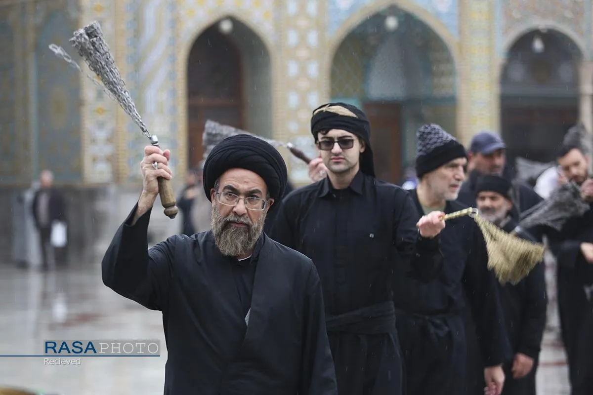 عزاداری روز شهادت امام هادی(ع) در حرم کریمه اهل&zwnj;بیت (ع)