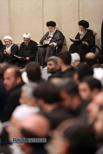 مراسم بزرگداشت رئیس&zwnj;جمهور شهید و همراهان گرامی ایشان با حضور رهبر انقلاب