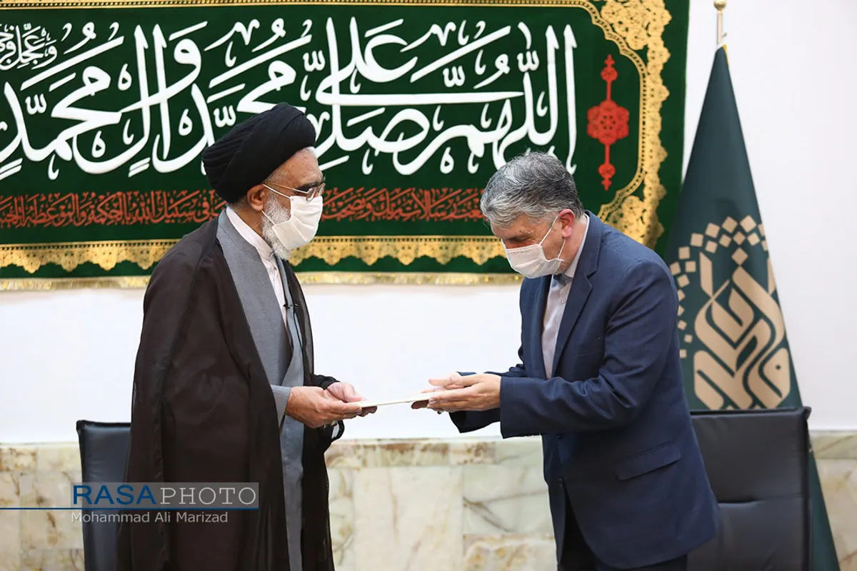 آیین رونمایی از نماد پایتخت فرهنگی و هنری مساجد ایران