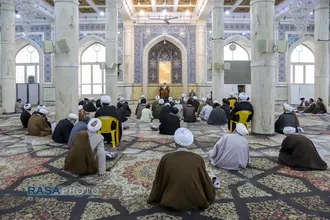 اولین جلسه درس خارج اصول حضرت آیت الله سبحانی در سال ۱۴۰۴
