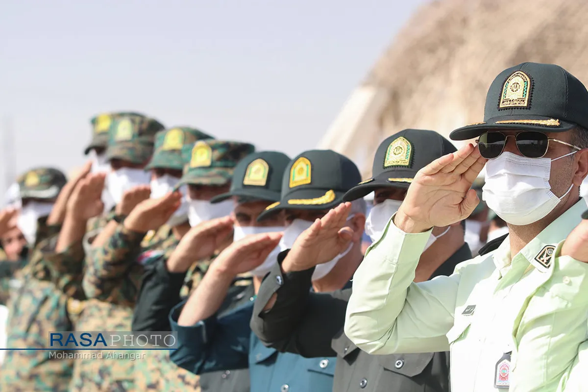 تشییع شهید ۱۷ ساله گمنام دفاع مقدس در مرزبانی خوزستان