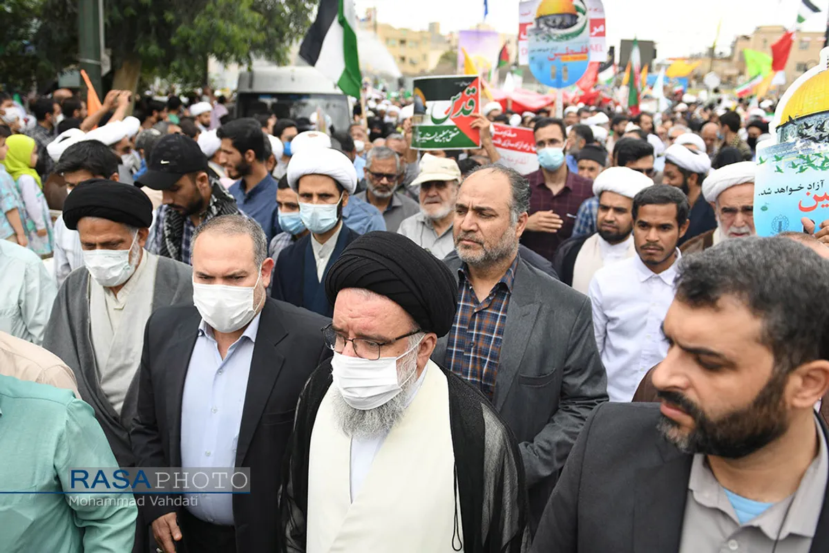 راهپیمایی باشکوه روز قدس در قم