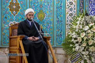 مراسم ختم مرحوم حجت الاسلام سقای بی&zwnj;ریا در قم