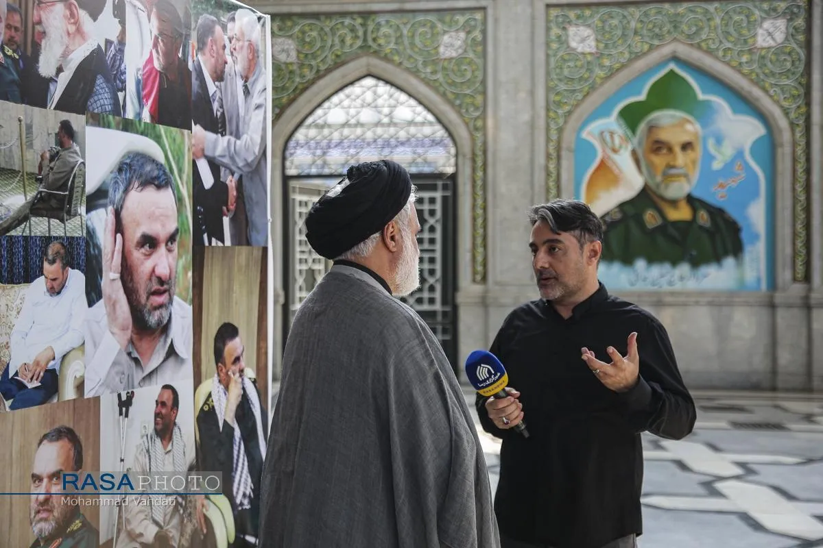 مراسم چهلم سرلشکر شهید حاج محمدحسن محققی