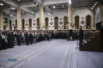 عزاداری هیئتهای دانشجویی به مناسبت اربعین حسینی در حسینیه امام خمینی (ره)