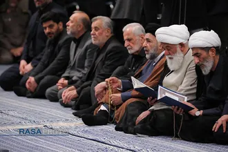 مراسم بزرگداشت رئیس&zwnj;جمهور شهید و همراهان گرامی ایشان با حضور رهبر انقلاب