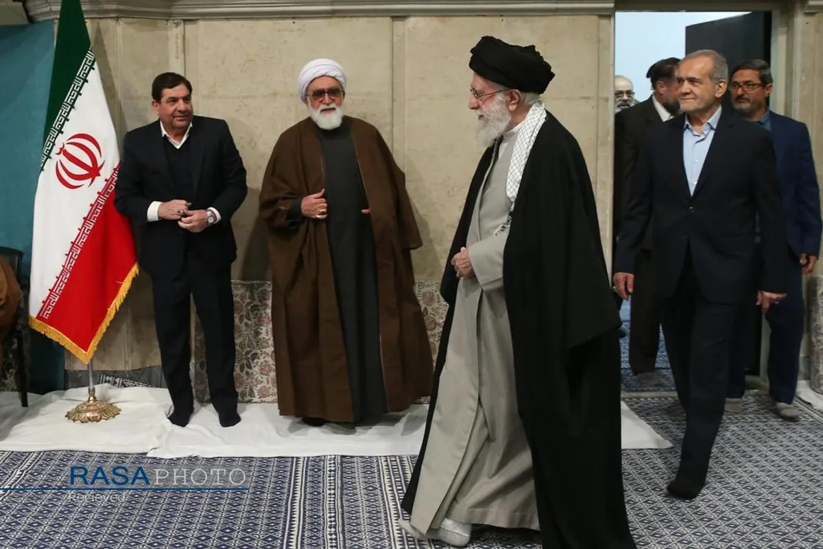 دیدار مسئولان نظام با رهبر معظم انقلاب