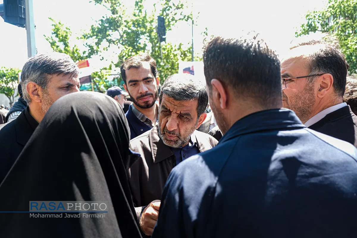 ضرغامی وزیر میراث&zwnj;فرهنگی،گردشگری | راهپیمایی روز جهانی قدس در تهران