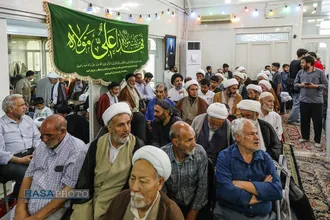 جشن عمامه&zwnj;گذاری طلاب در روز عید غدیر