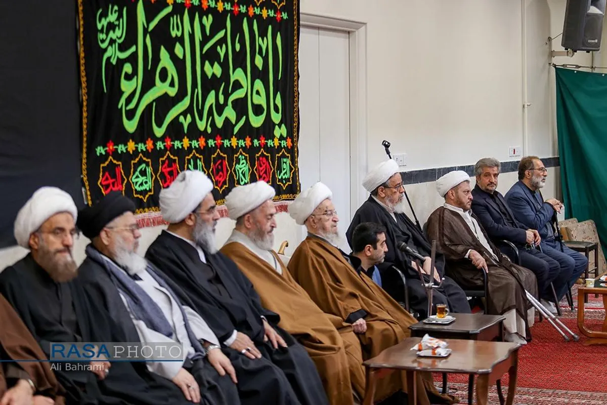 عزاداری روز شهادت حضرت صدیقه کبری (سلام&zwnj;الله&zwnj;علیها) در بیوت مراجع تقلید