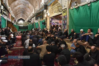 عزادری مردم شیراز در عاشورای حسینی | عکس&zwnj;های منتخب خبرگزاری رسا از عزاداری دهه اول محرم ۱۳۹۸