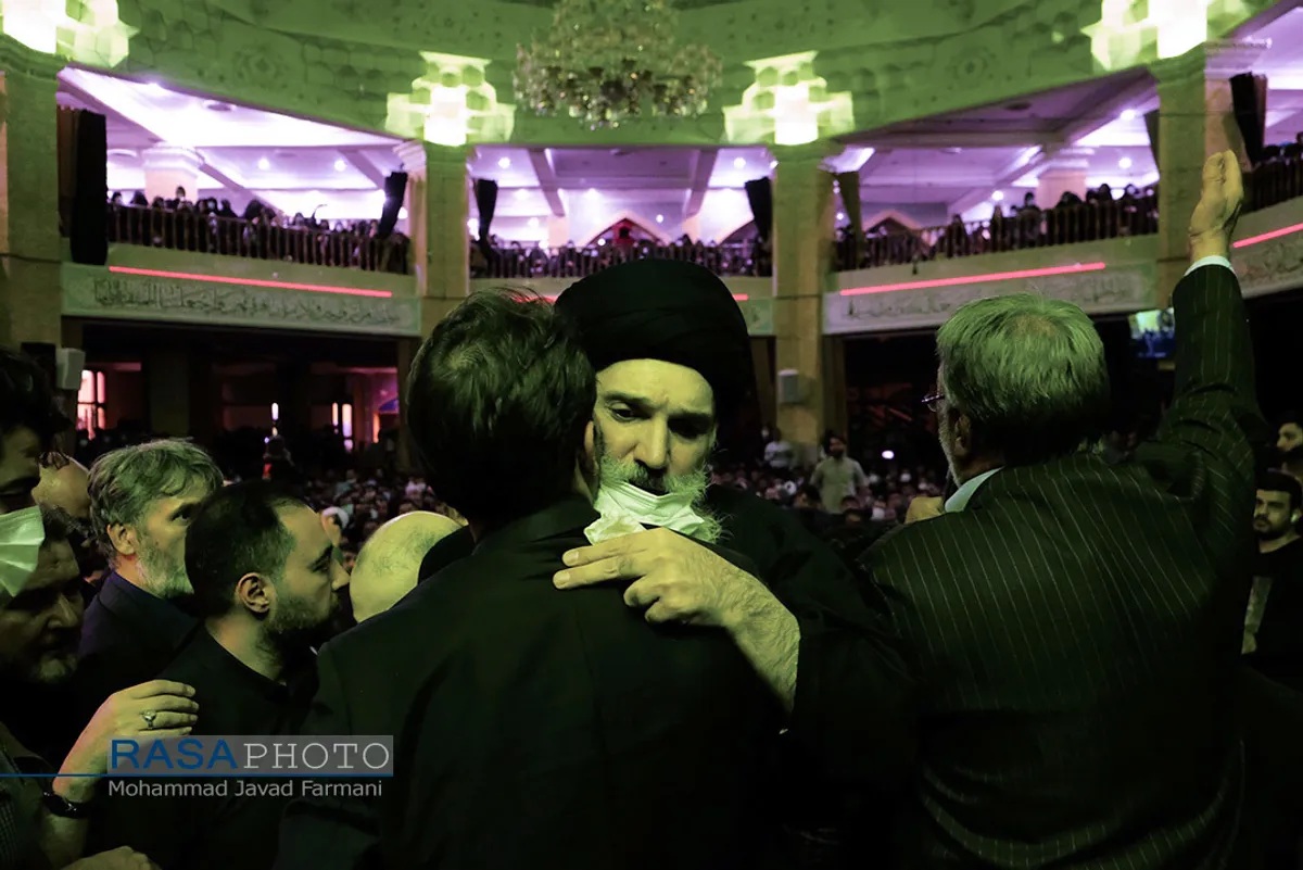 مراسم وداع با پیکر آیت الله فاطمی&zwnj;نیا در تهران