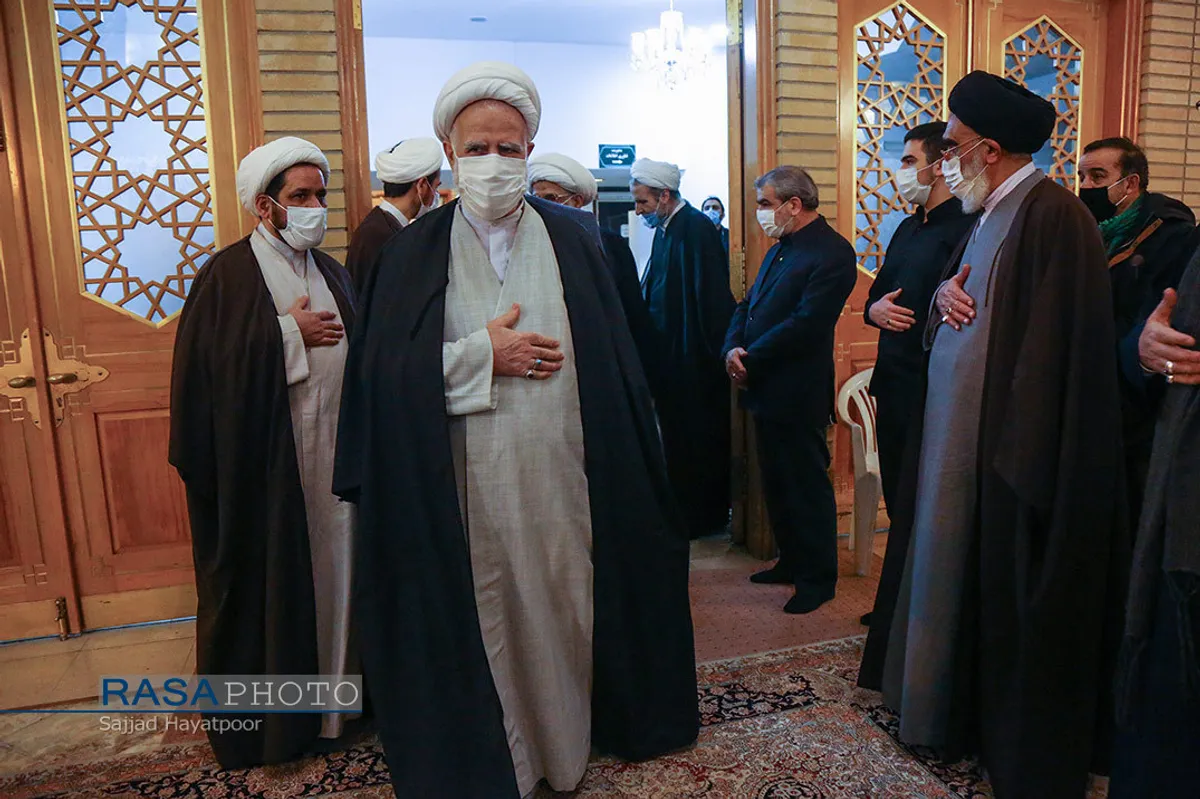 مراسم چهلمین روز درگذشت آیت الله محمدی یزدی