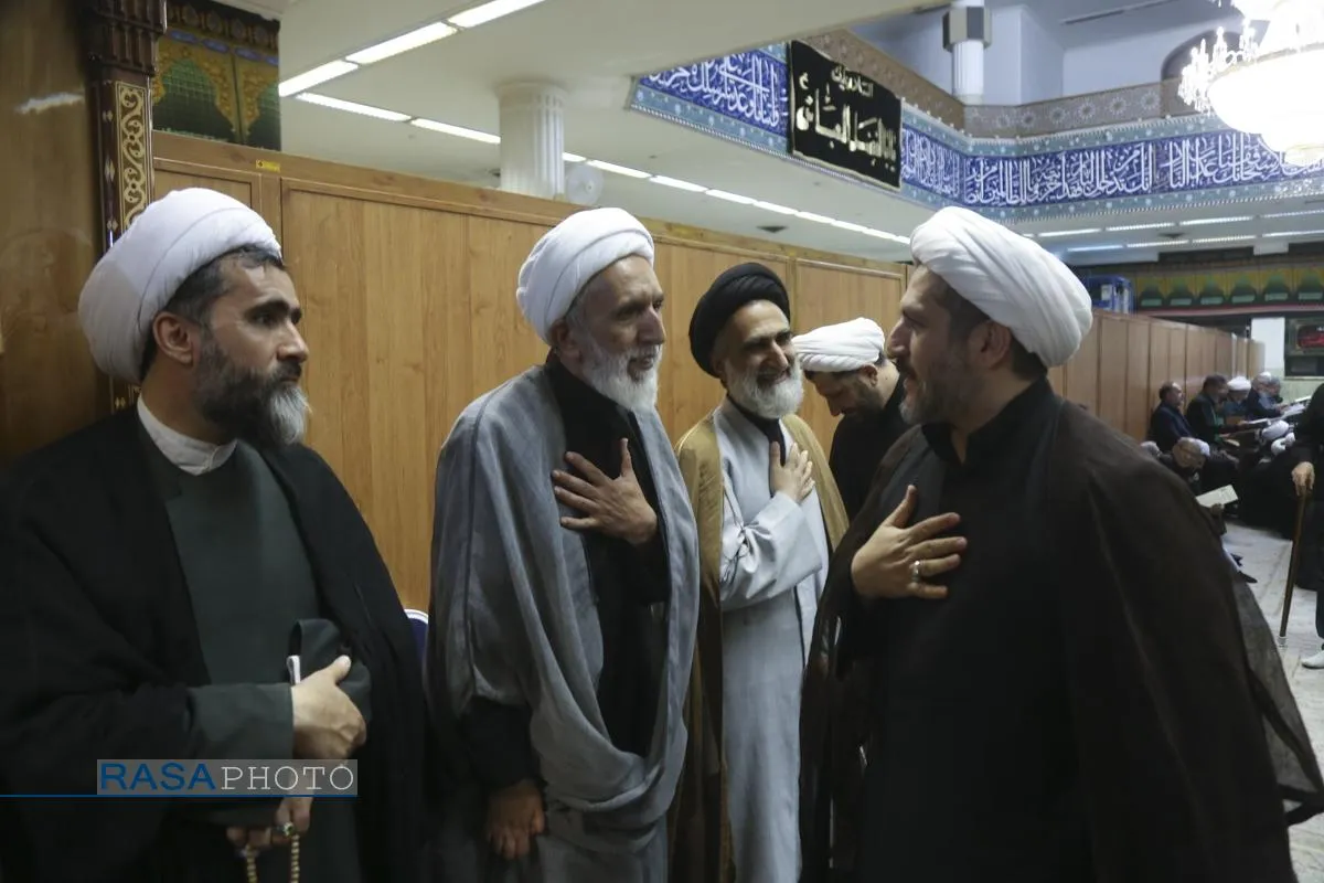 مراسم بزرگداشت مرحوم حجت الاسلام حاج شیخ علی طائب
